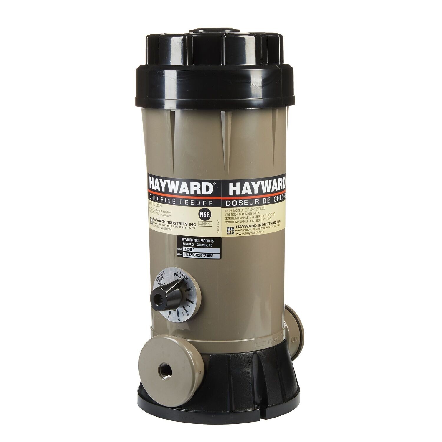 HAYWARD CHLORINATEUR OFF-LINE 9LBS