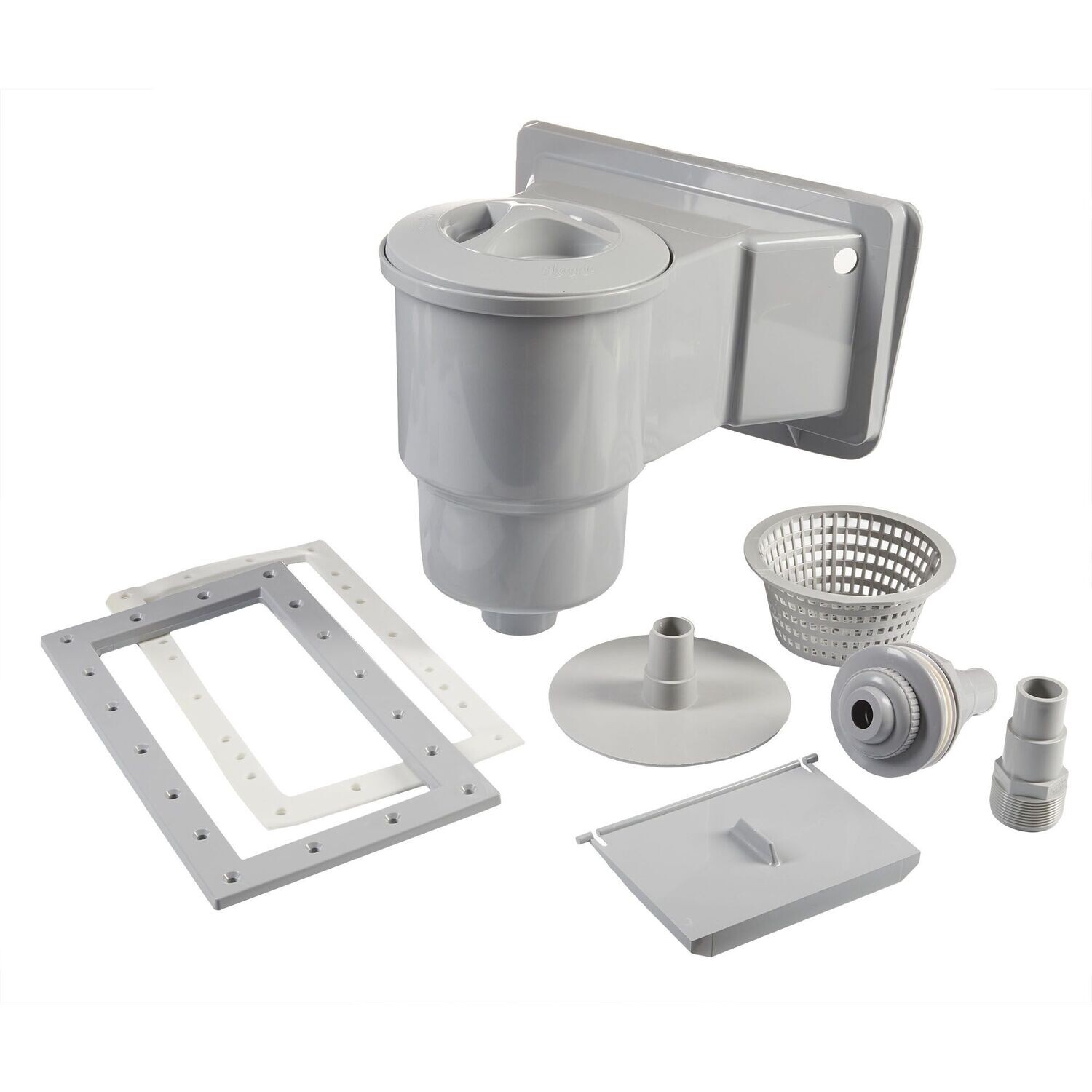 Écumoire blanc à grande ouverture (ensemble complet)