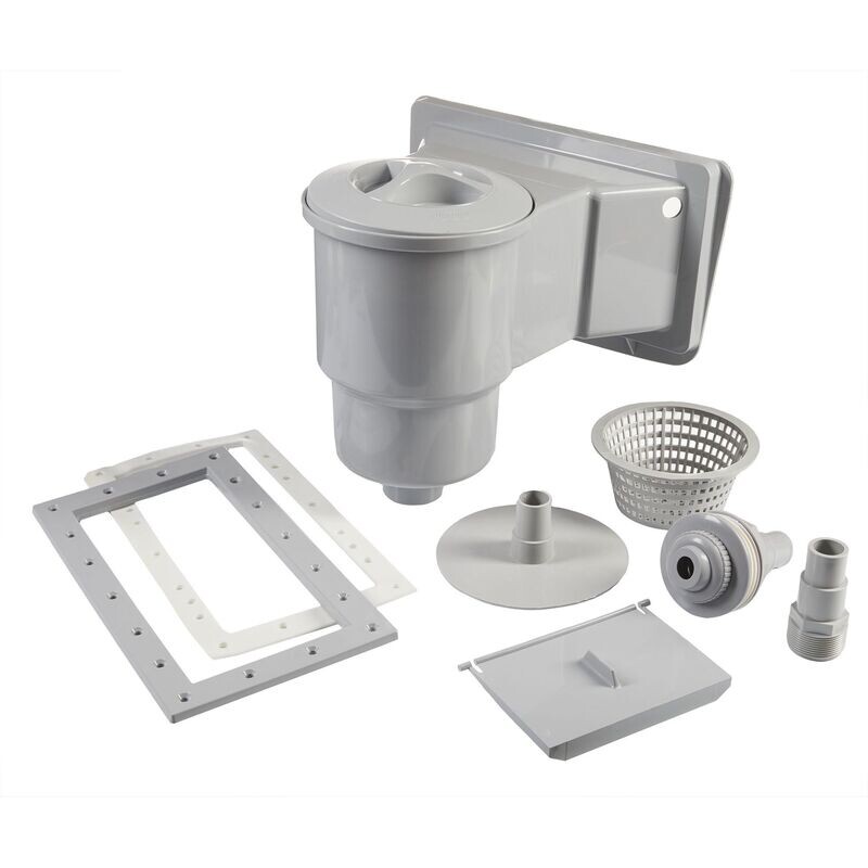 Écumoire blanc à grande ouverture (ensemble complet)