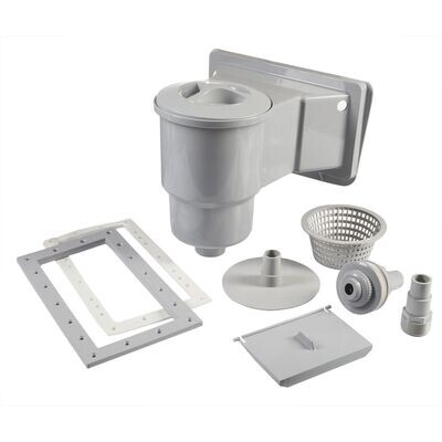 Écumoire blanc à grande ouverture (ensemble complet)