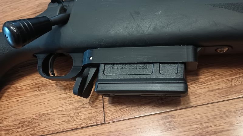 Howa 1500 Short Action 3D Printed AICS Magazine Well &quot;Bottom Metal&quot; .308 WIN