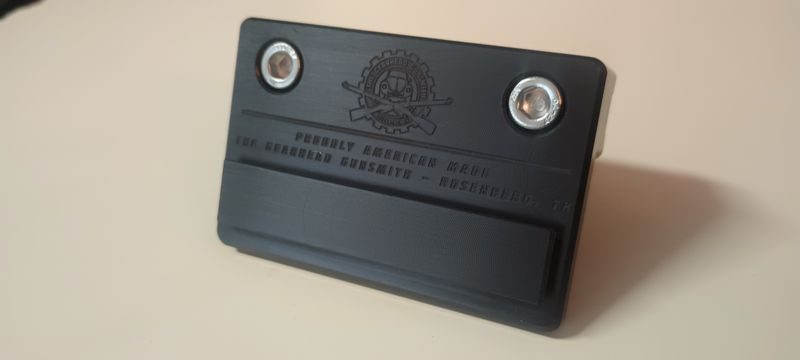Mosin Nagant PU to PSO Scope Mount Adapter - Black Anodized