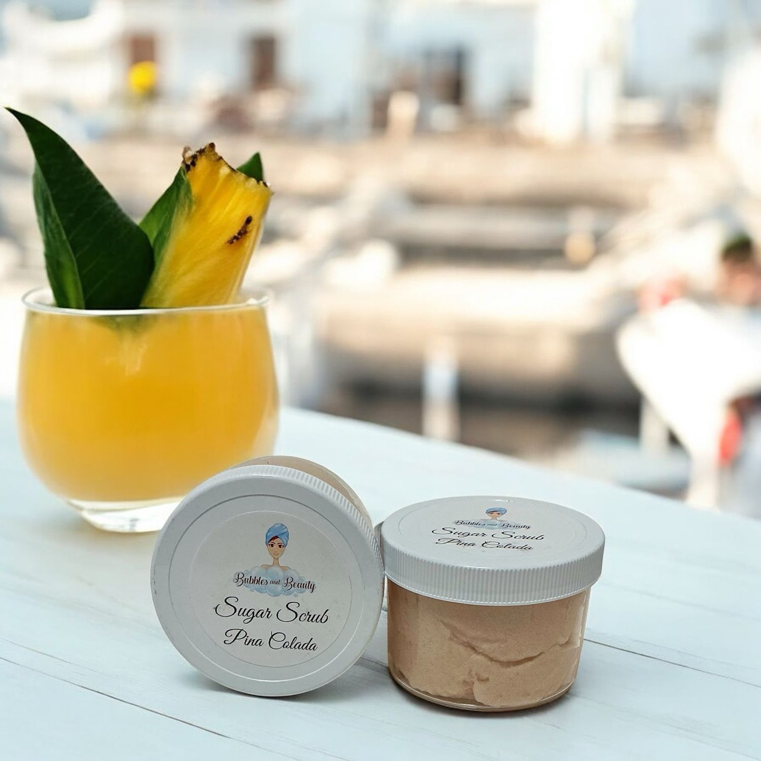 Piña Colada’s Foaming Sugar Scrub