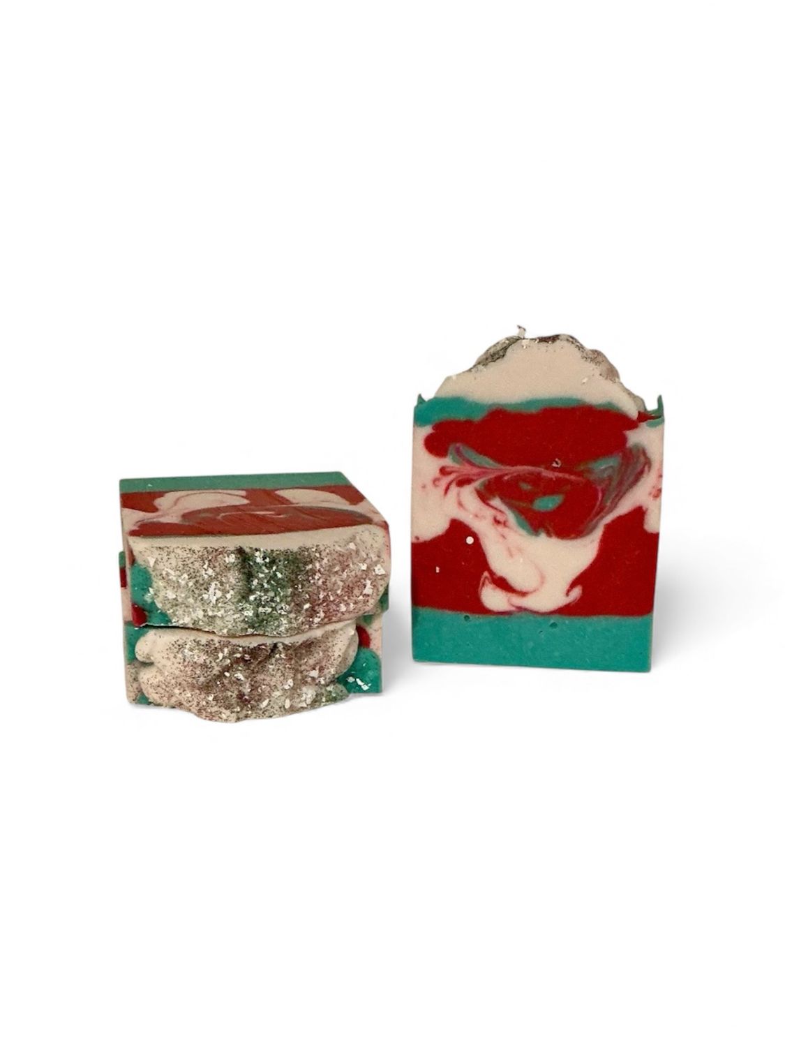 Crushed Candy Cane Artisan Soap