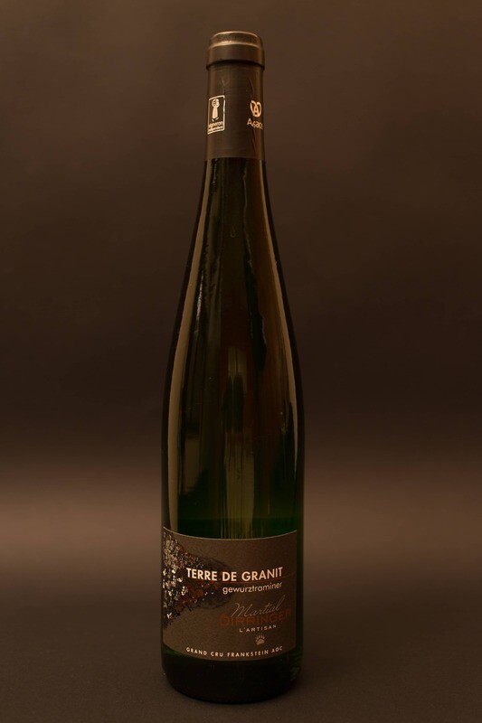 Gewurztraminer  Grand Cru Frankstein "Terre de Granit"  2021 vin blanc d'Alsace demi-sec fruité