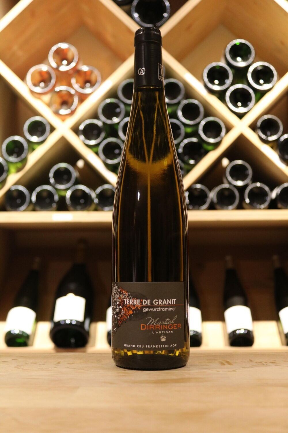 Gewurztraminer  Grand Cru Frankstein  Gewurztraminer  Grand Cru Frankstein "Terre de Granit"  2021 vin blanc d'Alsace demi-sec fruité