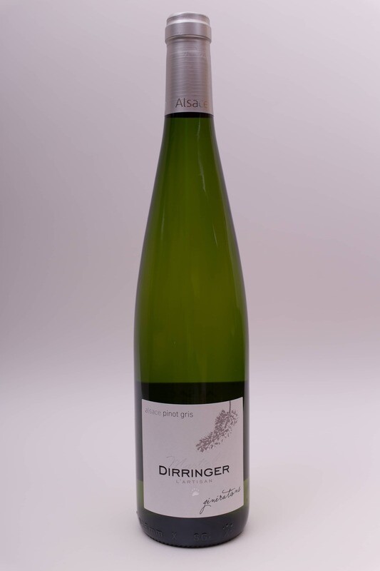 Pinot Gris 2025 Vin blanc d'Alsace fruité, moelleux Bio