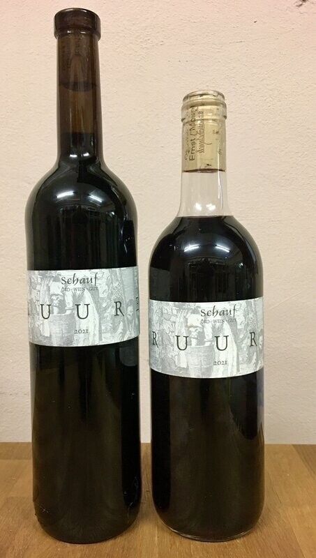 RUURE 2023 (Rotwein) ö 0,75l. RUURE 2023 (Rotwein) ö 0,75l.