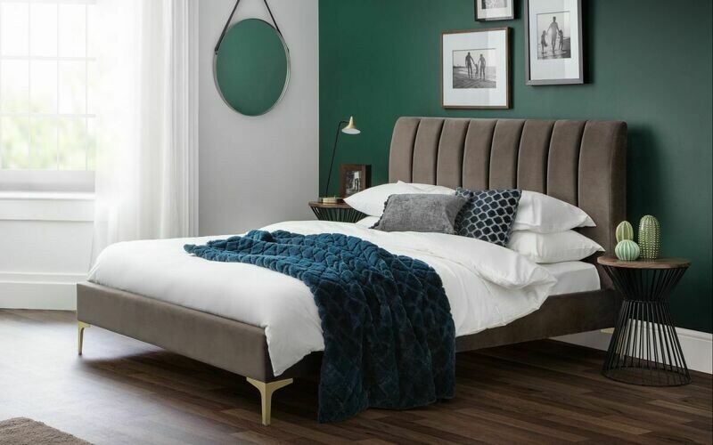 Deco Velvet Bed Frame - Available in Double or King