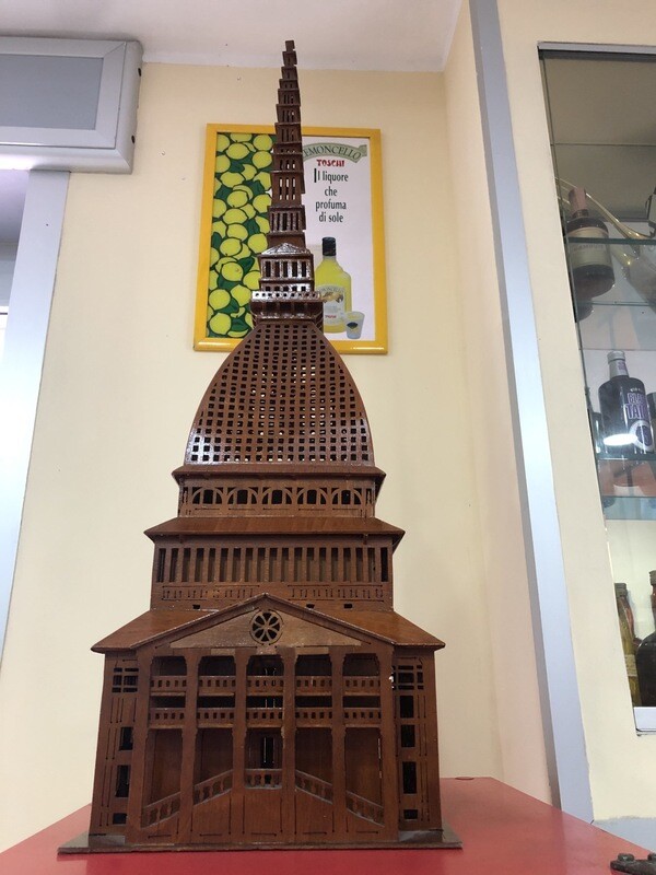 Old Handmade Craft Mole Antonelliana Di Torino