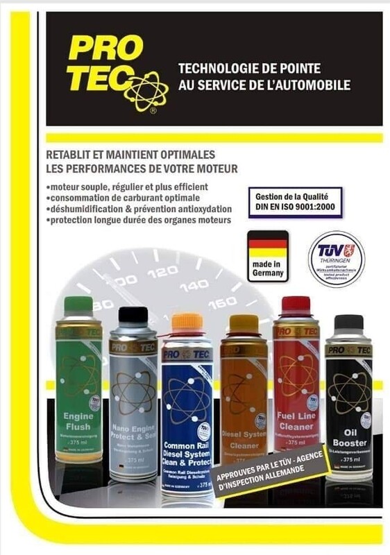 PRODUITS D&#39;ENTRETIEN MOTEUR