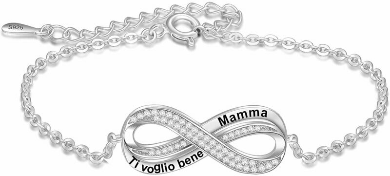 LOVORDS Bracciale Donna Argento 925