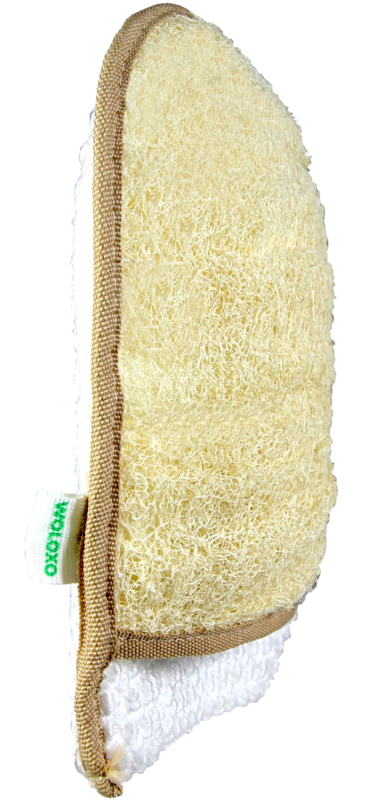 Luffa Peeling Handschuh