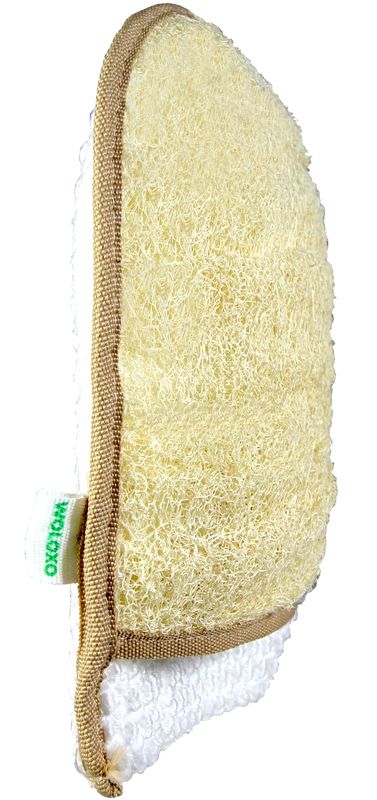 Luffa Peeling Handschuh