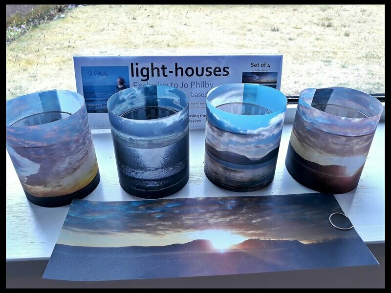 T-light Candle Sleeves  - Orkney Views 1 & Scenes 2