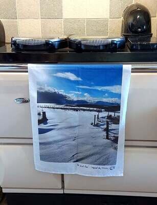 'Snow' Inspired By Orkney Tea Towels