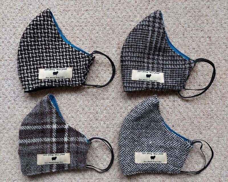 Inspired Orkney Tweed Masks - Exclusive
