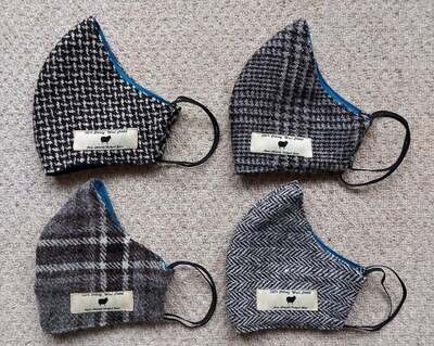 Inspired Orkney Tweed Masks - Exclusive