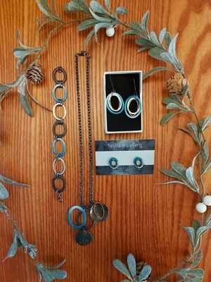 'Shoreline Reflections' Earrings 'Shoreline Reflections' Earrings