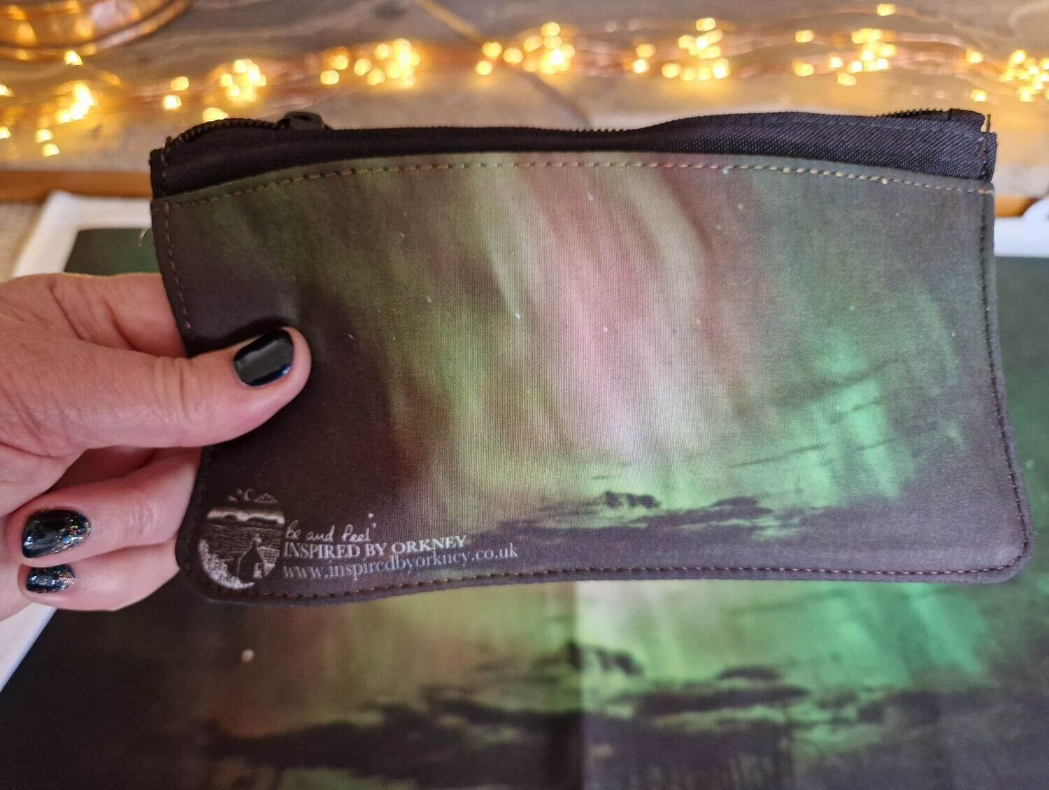 Inspired Cotton Zip Pouches Inspired Cotton Zip Pouches