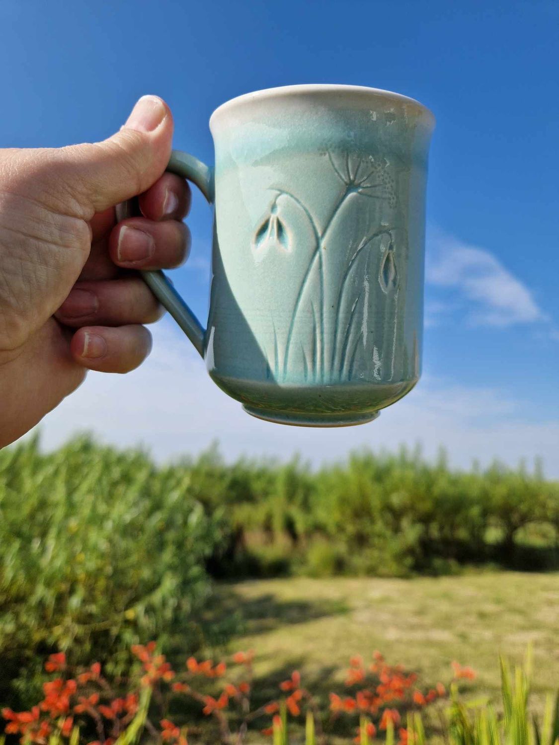 New Bespoke Snowdrop Mug New Bespoke Snowdrop Mug