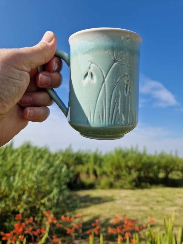 New Bespoke Snowdrop Mug
