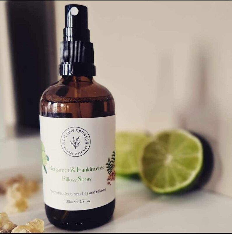 Bergamot and Frankincense Pillow Spray Bergamot and Frankincense Pillow Spray