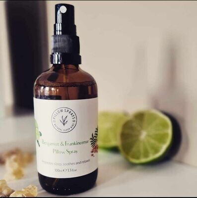 Bergamot and Frankincense Pillow Spray Bergamot and Frankincense Pillow Spray