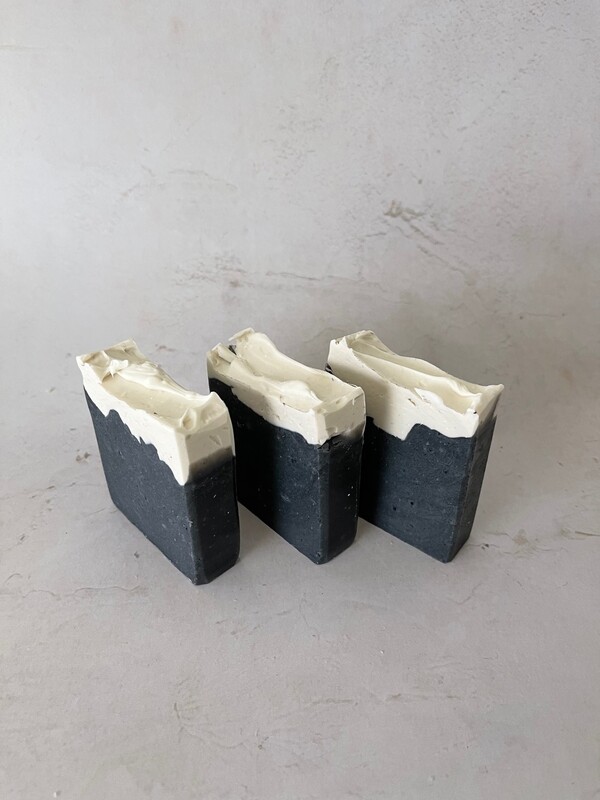 Guinness and Black Rose soap