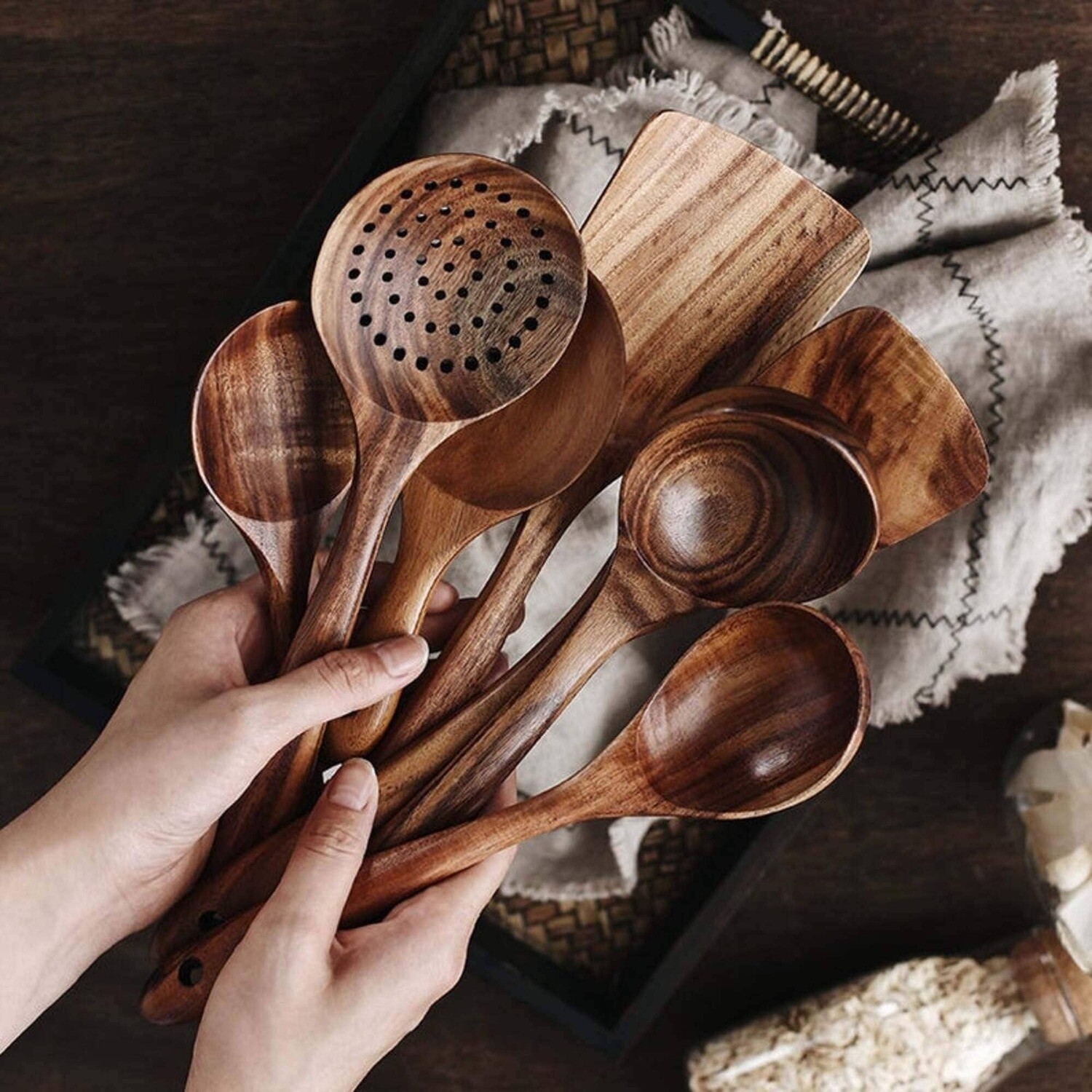 Traditional Wooden Utensils