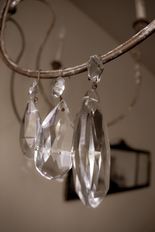 Vintage Teardrop Crystals