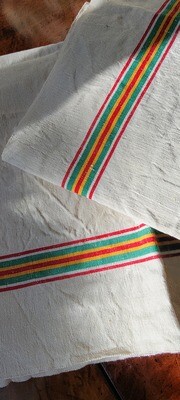 French Striped Linen Towel