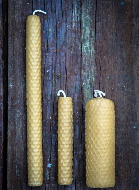 Hand Rolled Taper Candle