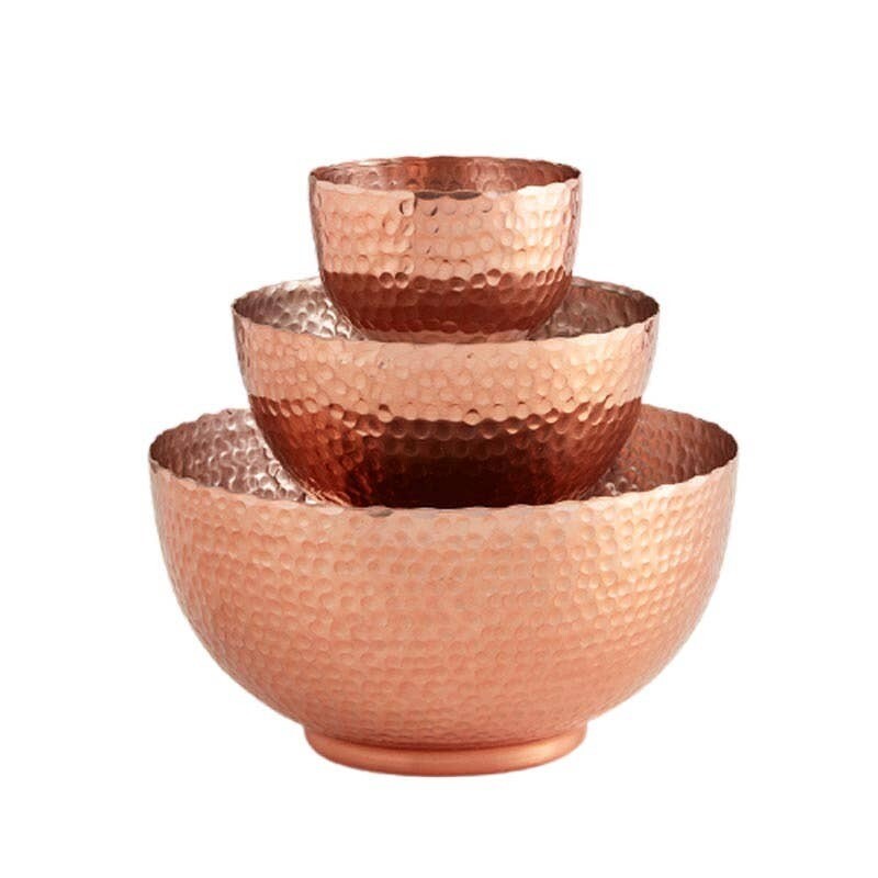 Copper Bowl Set
