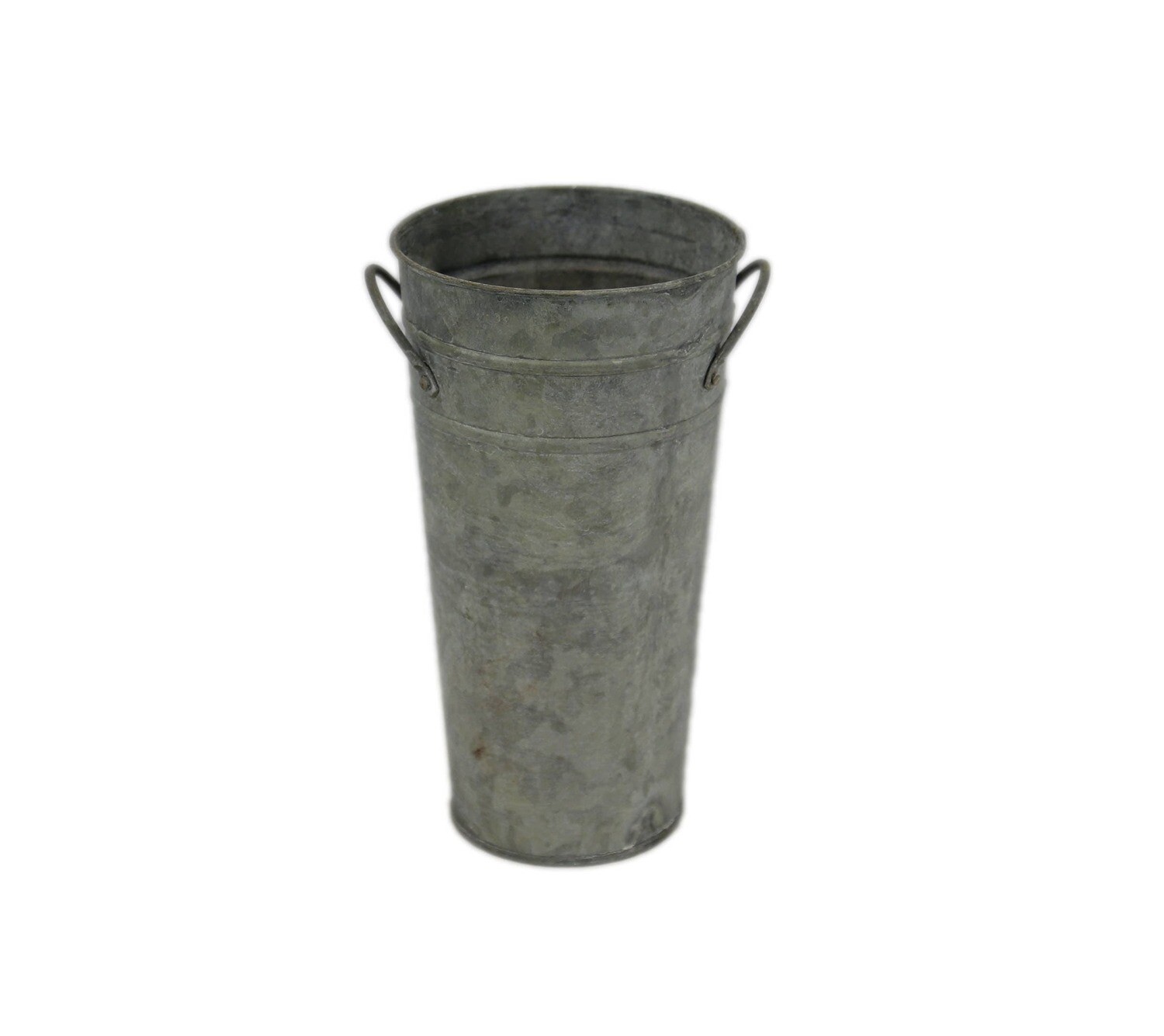 13" Gray Zinc French Bucket