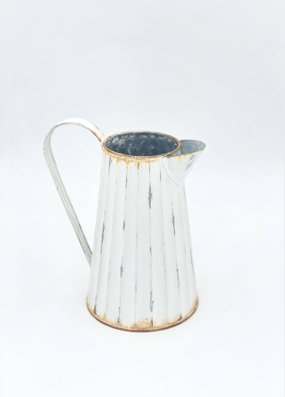 Galvanized Pitcher