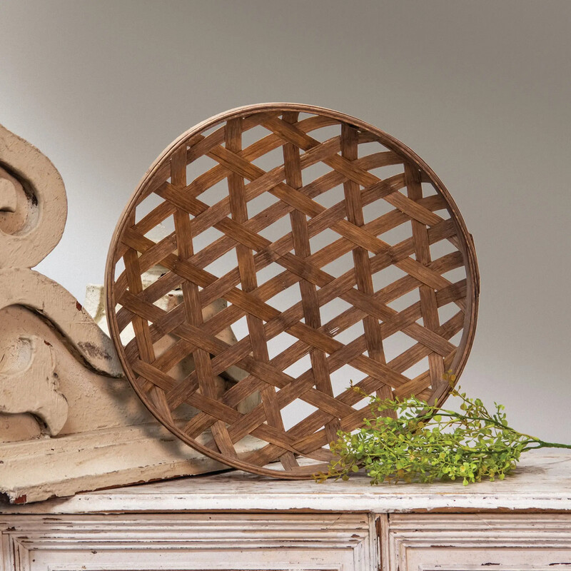 Round Tobacco Basket