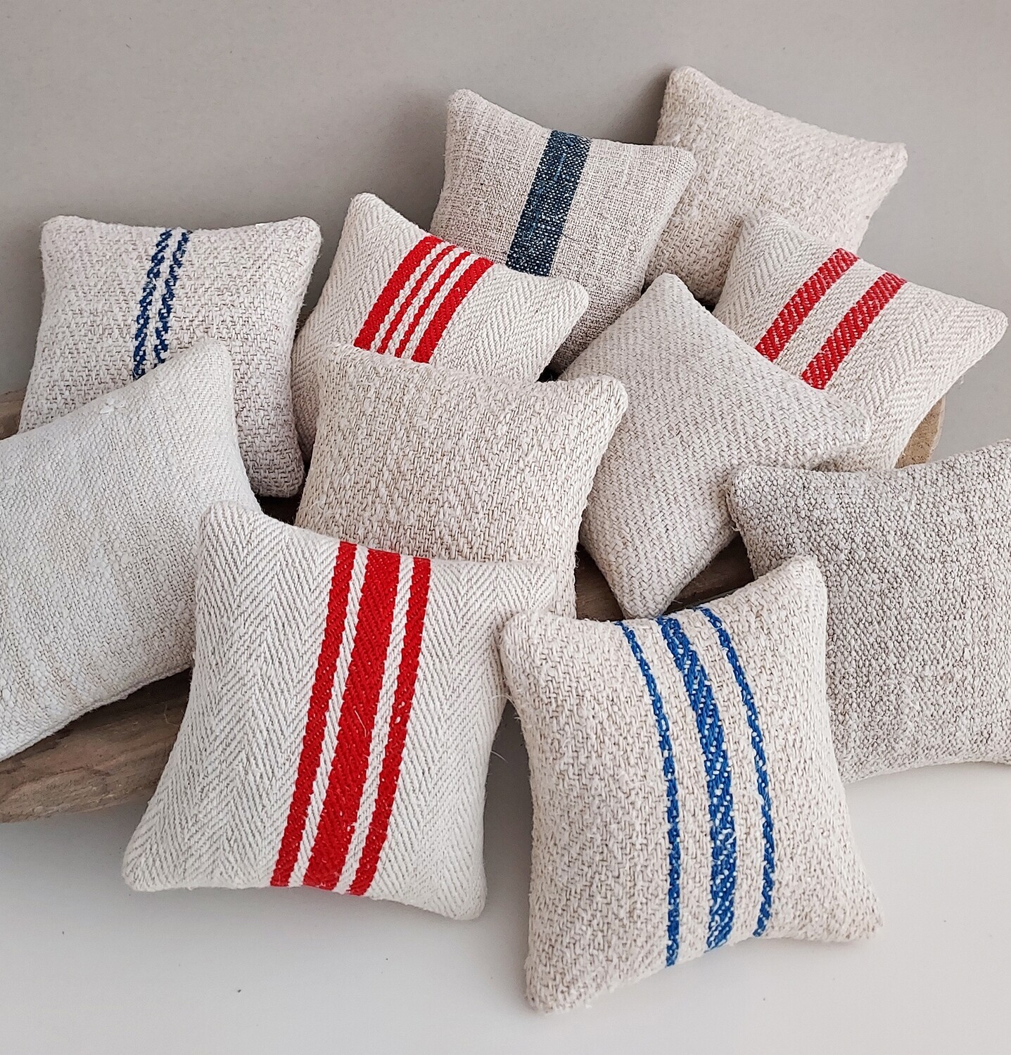 Grain Sack Lavender Sachet