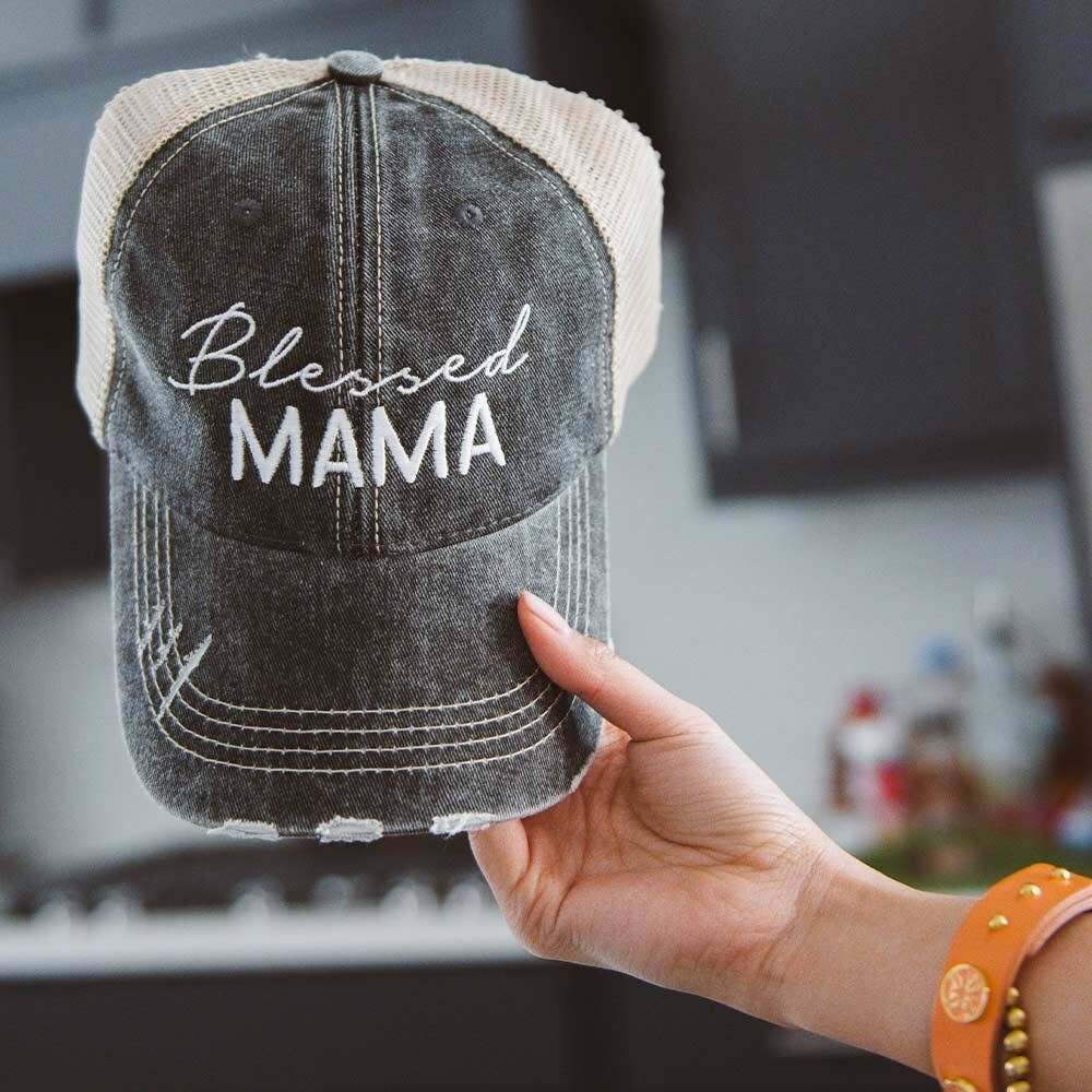 Blessed Mama Trucker Hat