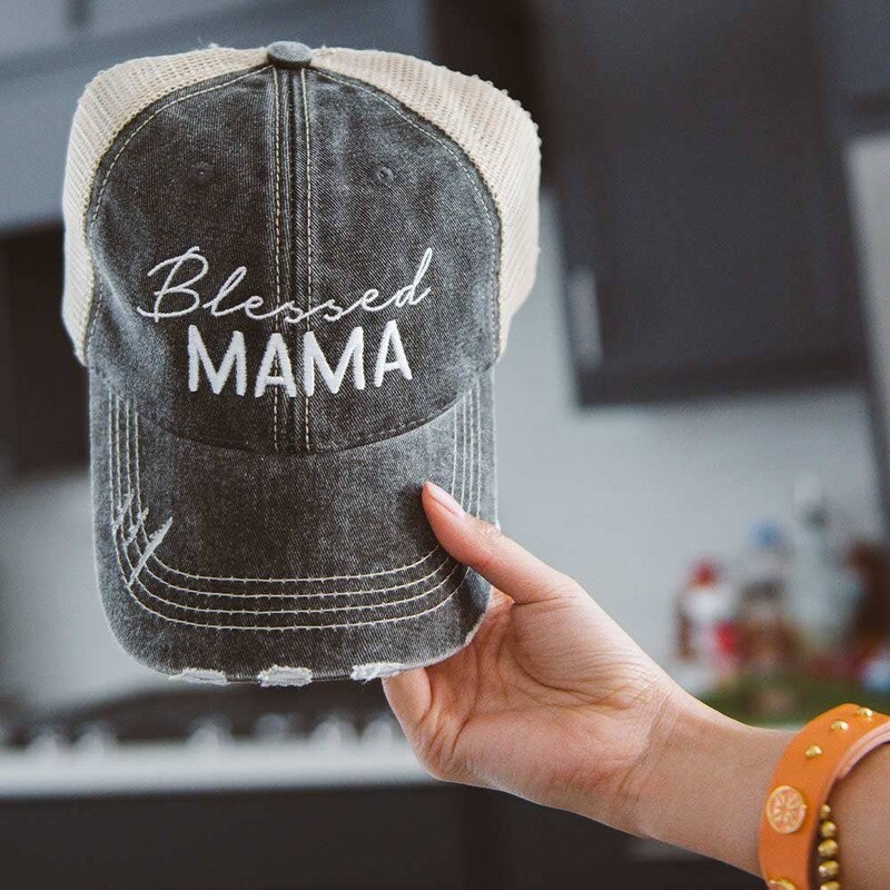 Blessed Mama Trucker Hat