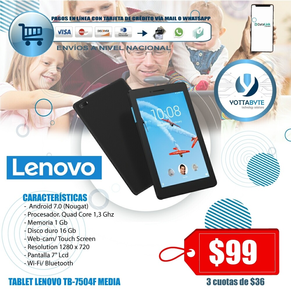 Tablet LENOVO TB-7504F MEDIA