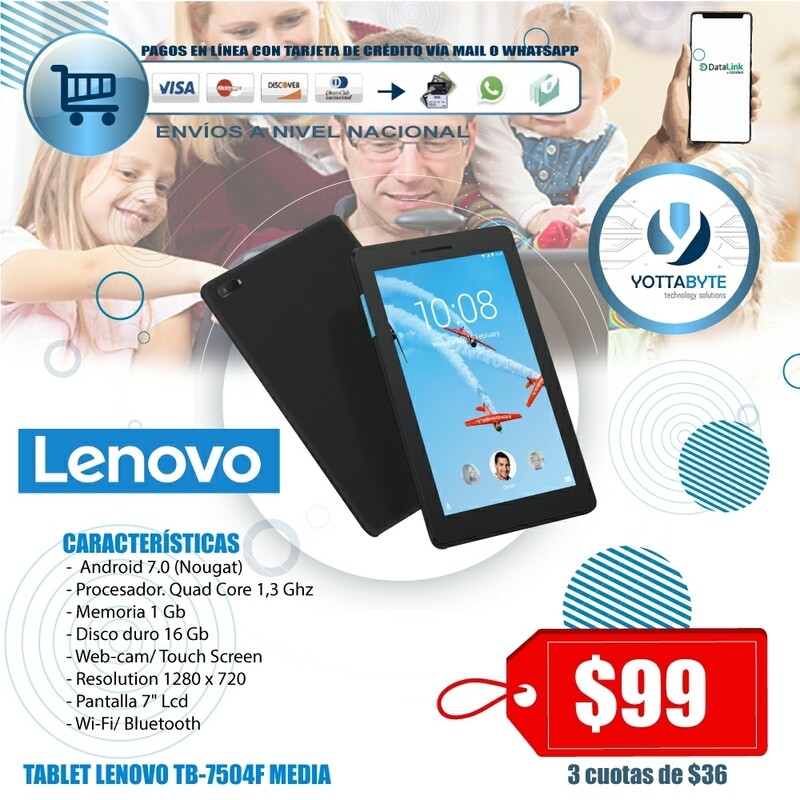Tablet LENOVO TB-7504F MEDIA