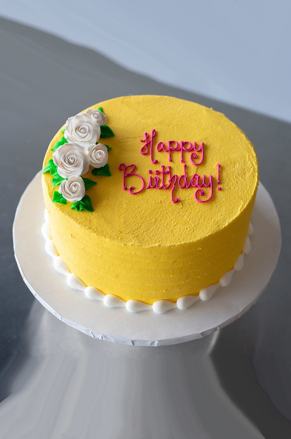 Stop and Smell the (sugar) Roses 10 Inch Round Cake