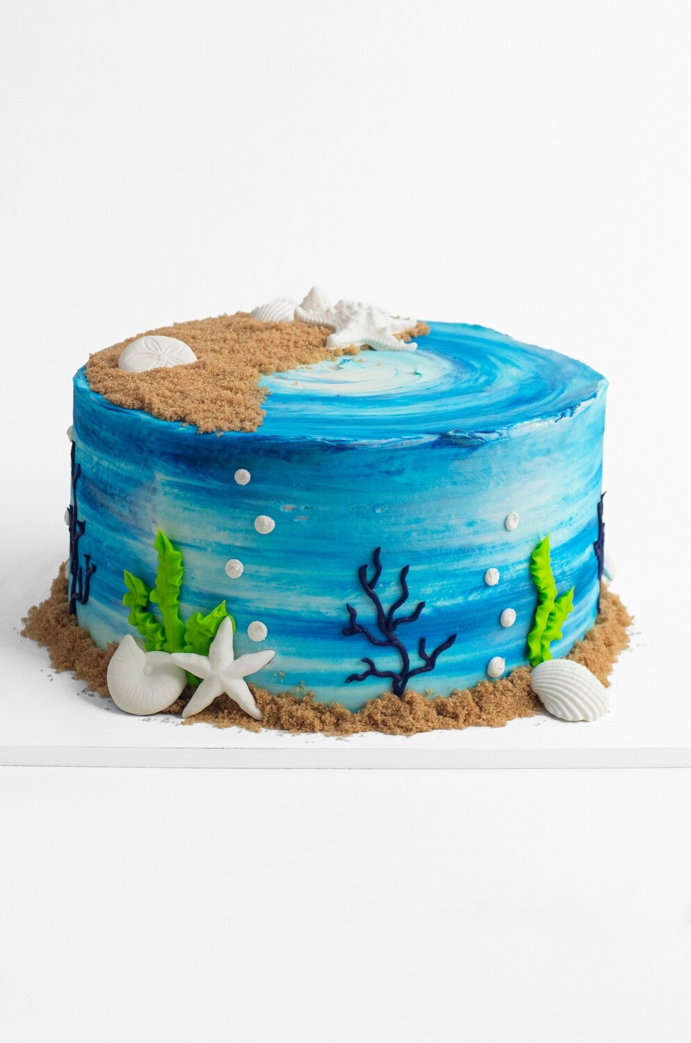 Day at the Beach 10 Inch Round Cake