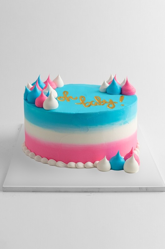 Oh Baby 10 Inch Round Cake