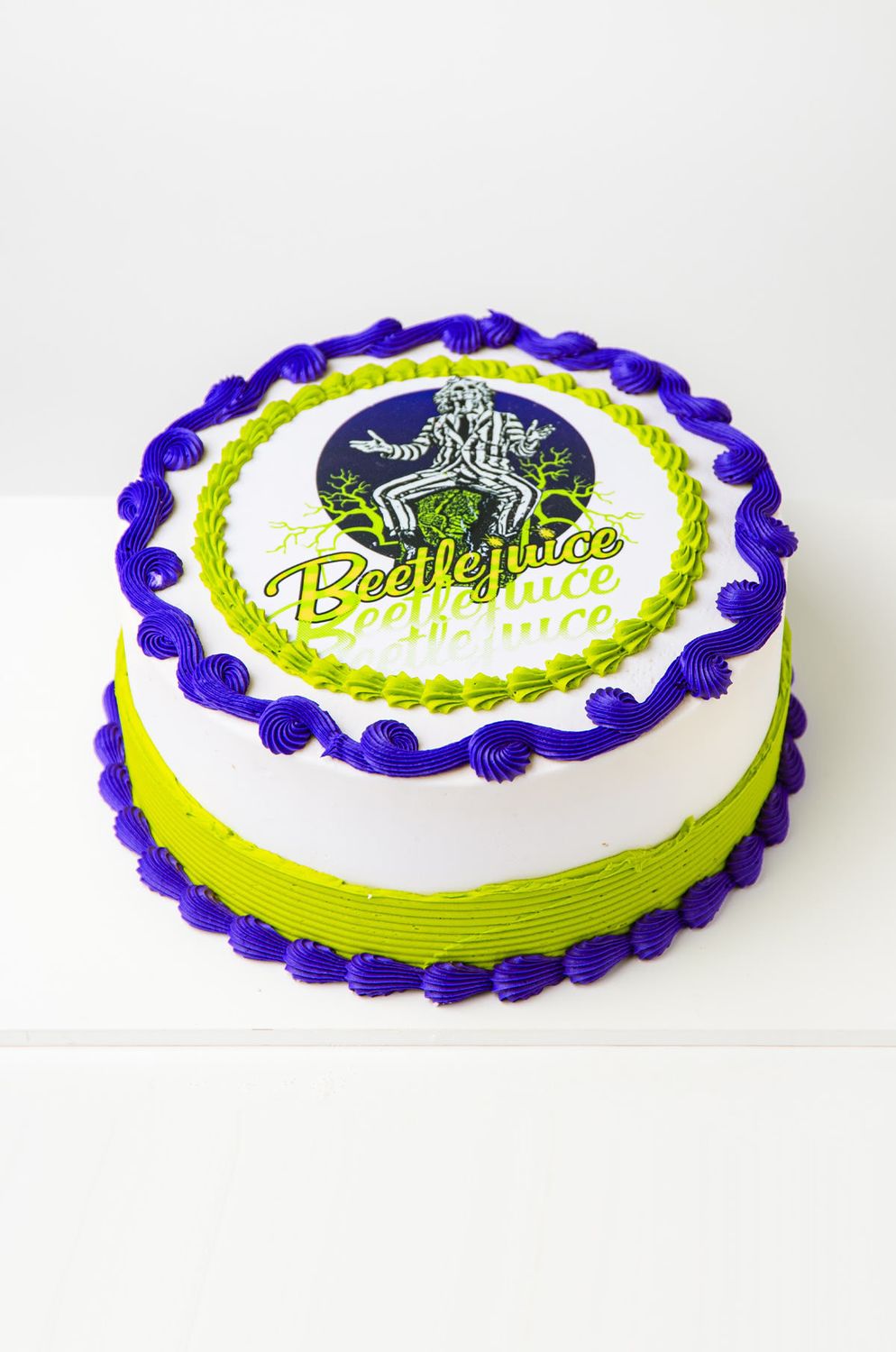 Beetlejuice 10 Inch Cake