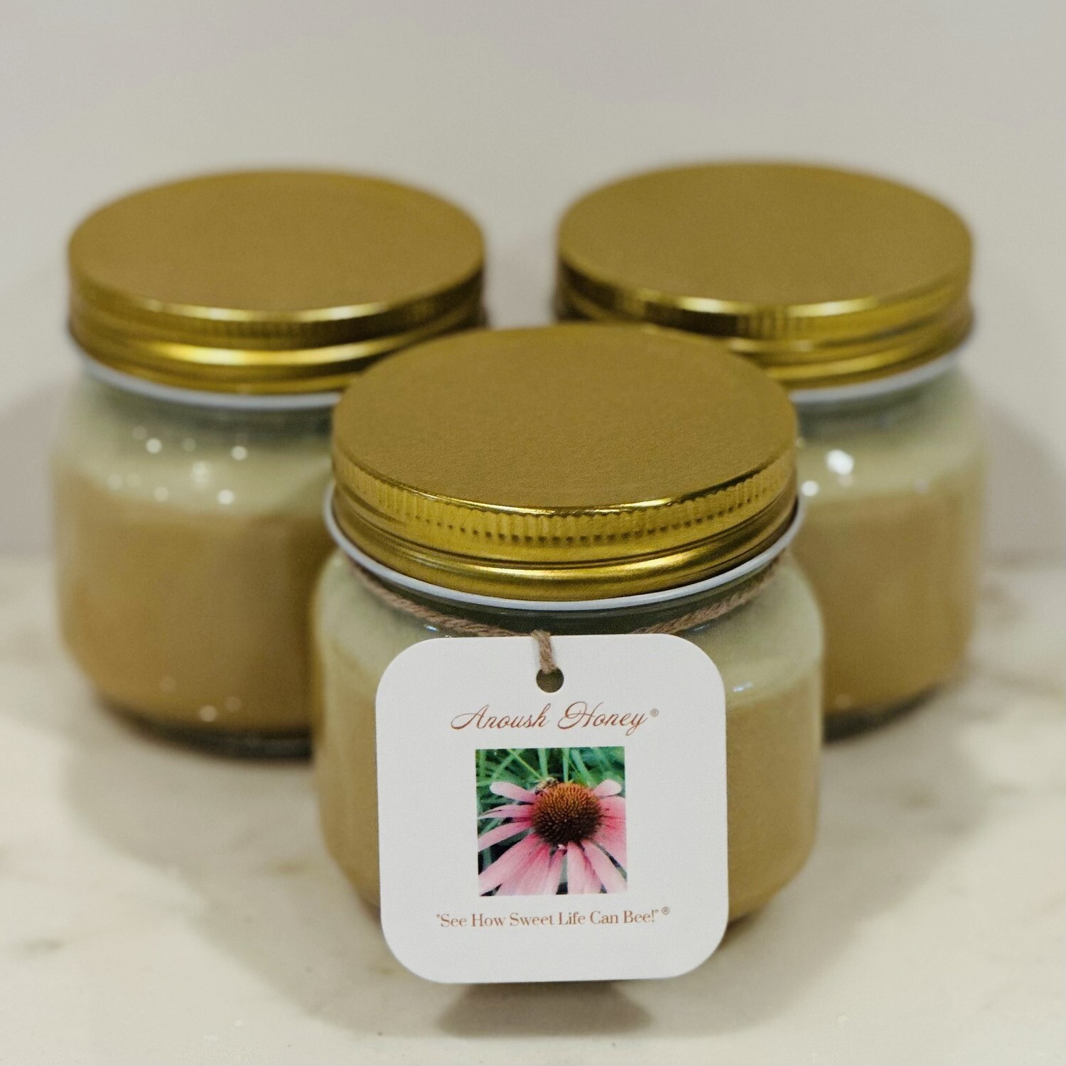 Anoush Honey® - Whipped Honey - 8 oz Jar