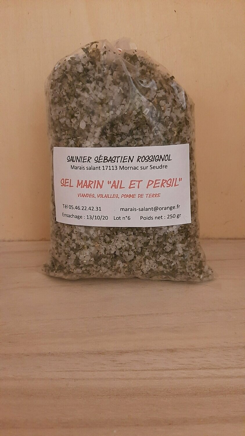 Sel "ail et persil" sachet de 250gr
