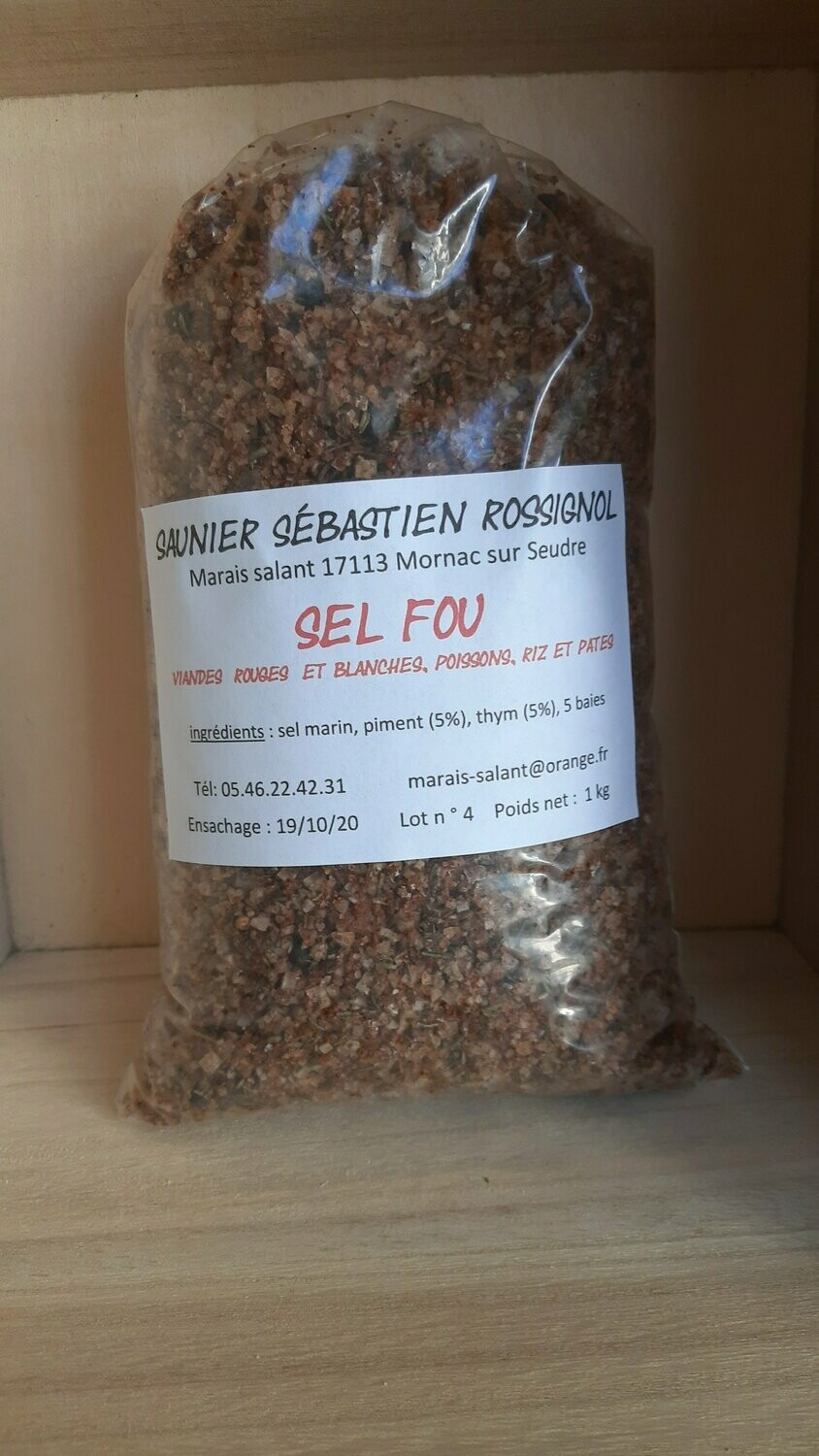 Sel Fou sachet de 1kg