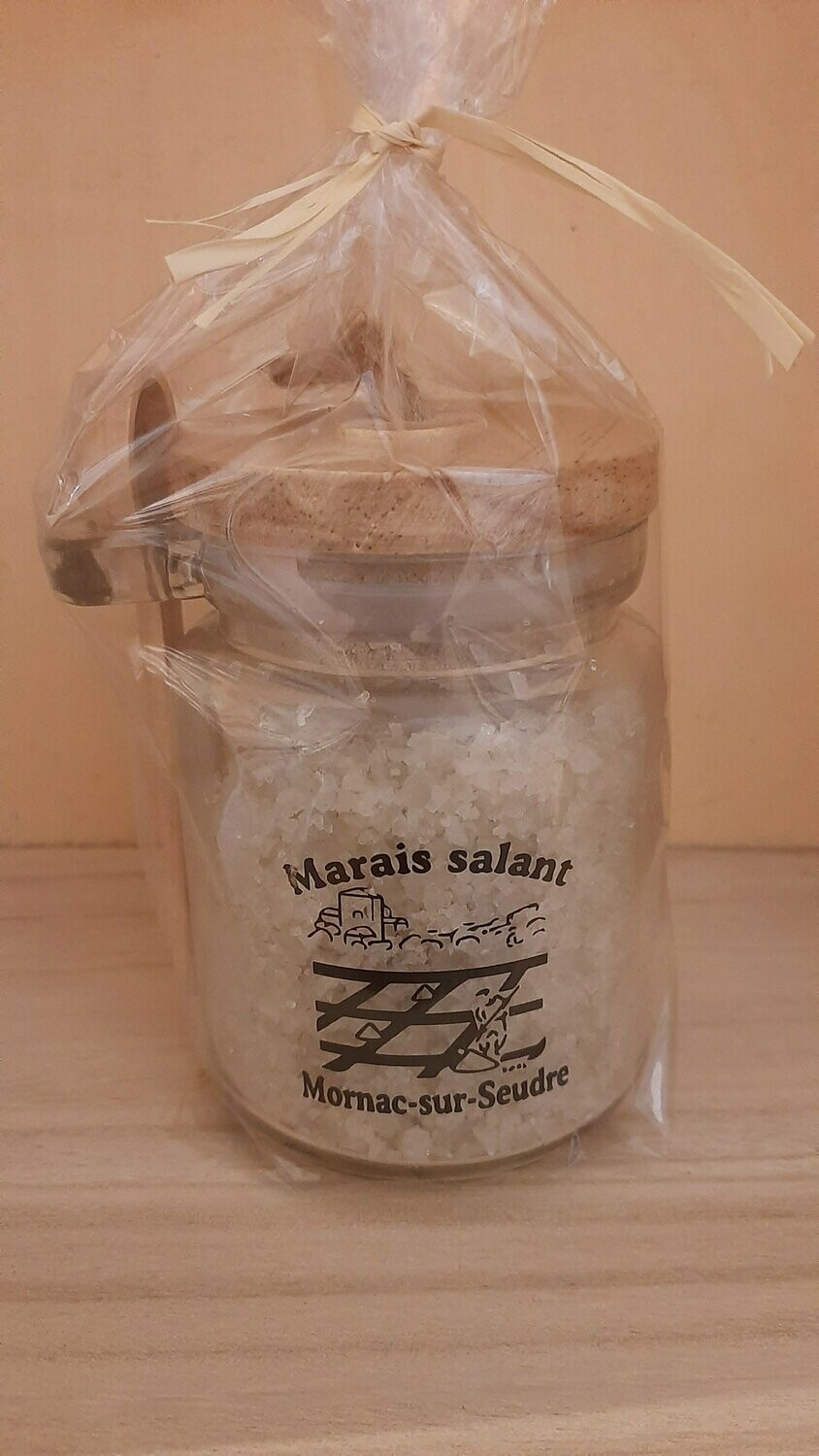 Pot en verre 150gr sel marin